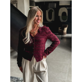 Blouse Lynnie - Bordeaux