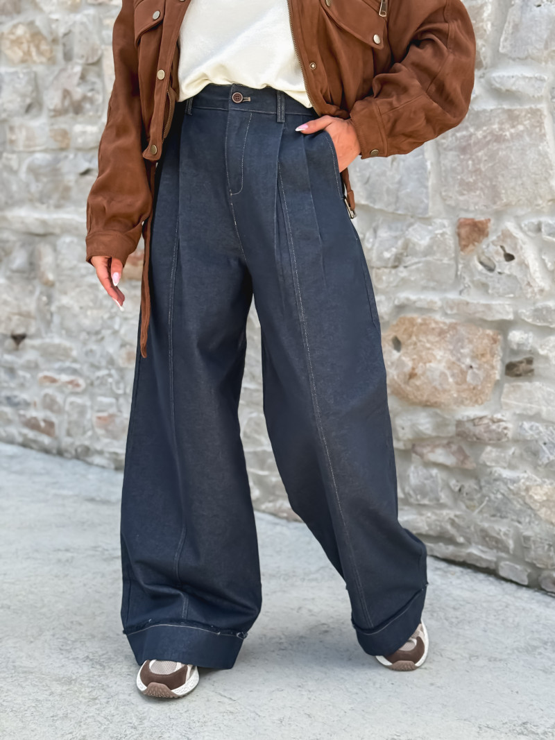Jeans Adèle - Bleu foncé