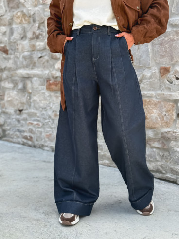 Jeans Adèle - Bleu foncé
