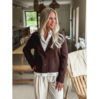Gilet Raissa - Chocolat