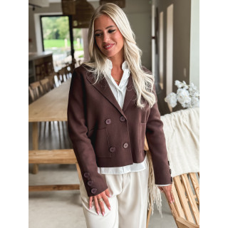 Gilet Raissa - Chocolat
