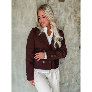 Gilet Raissa - Chocolat