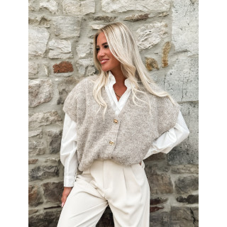 Gilet Ayline - Taupe