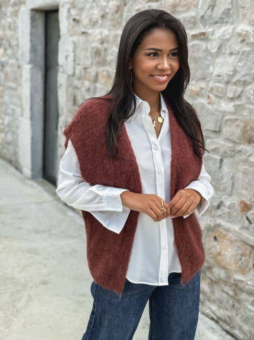 Gilet Milly - Marron