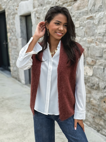 Gilet Milly - Marron