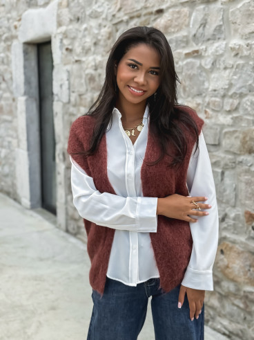 Gilet Milly - Marron