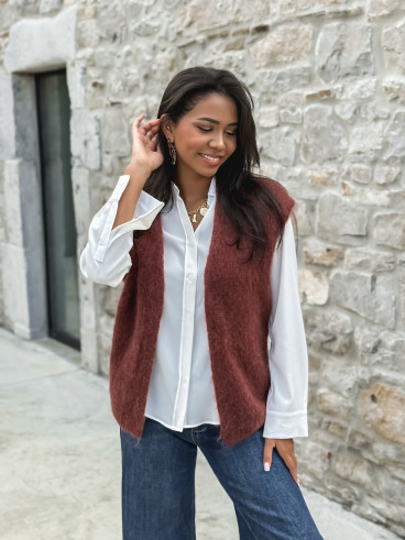 Gilet Milly - Marron