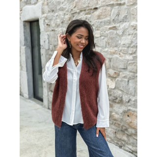 Gilet Milly - Marron