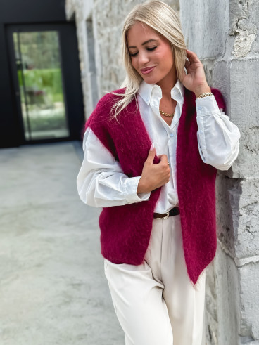 Gilet Milly - Bordeaux