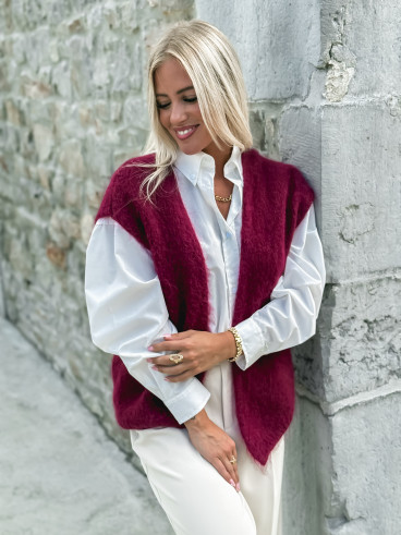 Gilet Milly - Bordeaux
