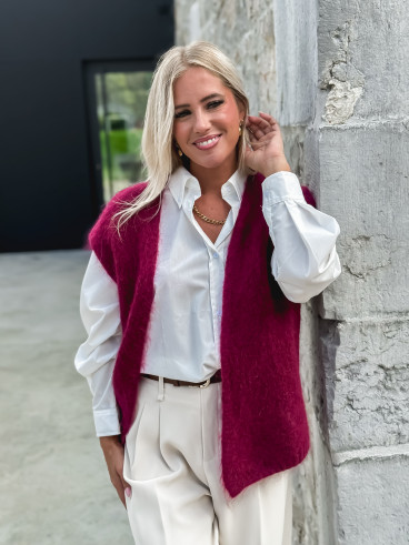 Gilet Milly - Bordeaux