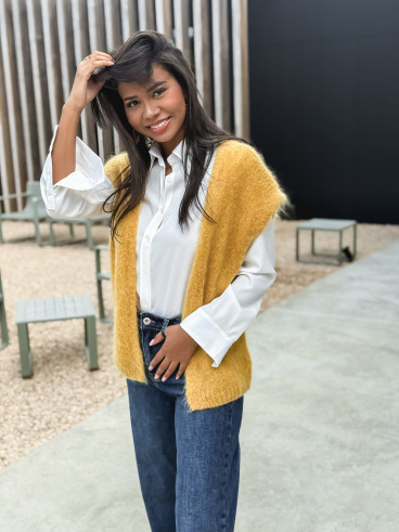 Gilet Milly - Moutarde