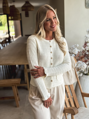 Gilet Jolanta - Crème