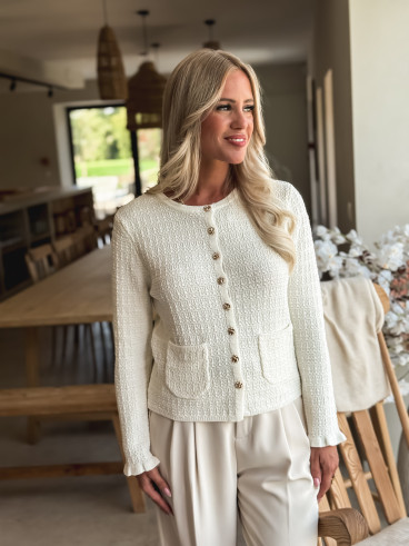 Gilet Jolanta - Crème
