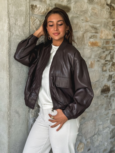 Bomber Alba - Chocolat