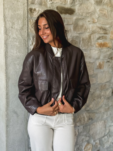 Bomber Alba - Chocolat