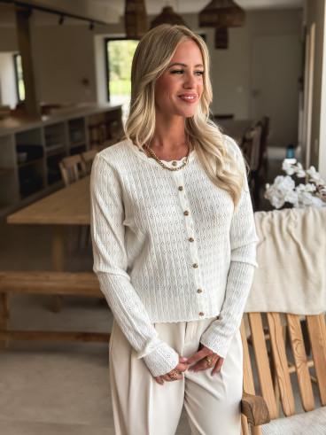 Blouse Laurance - Blanc