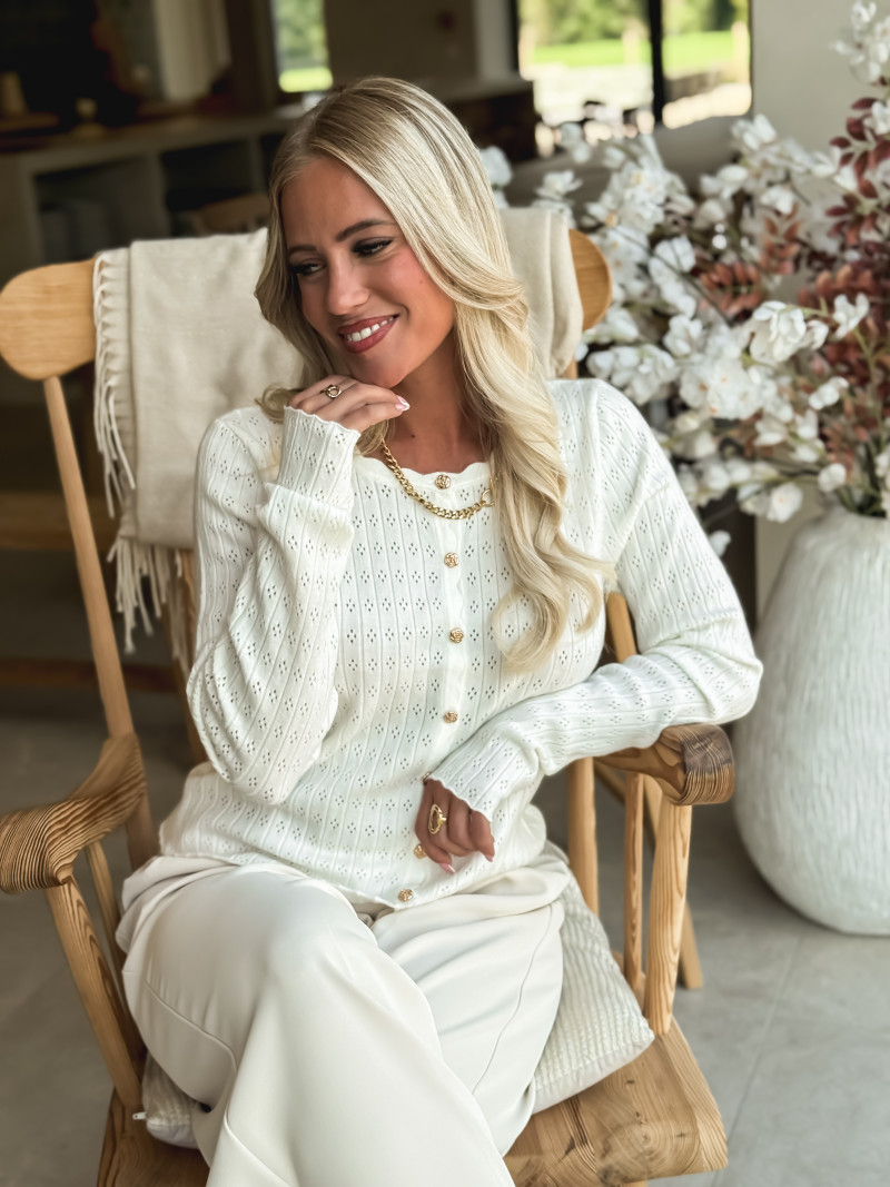Blouse Laurance - Blanc