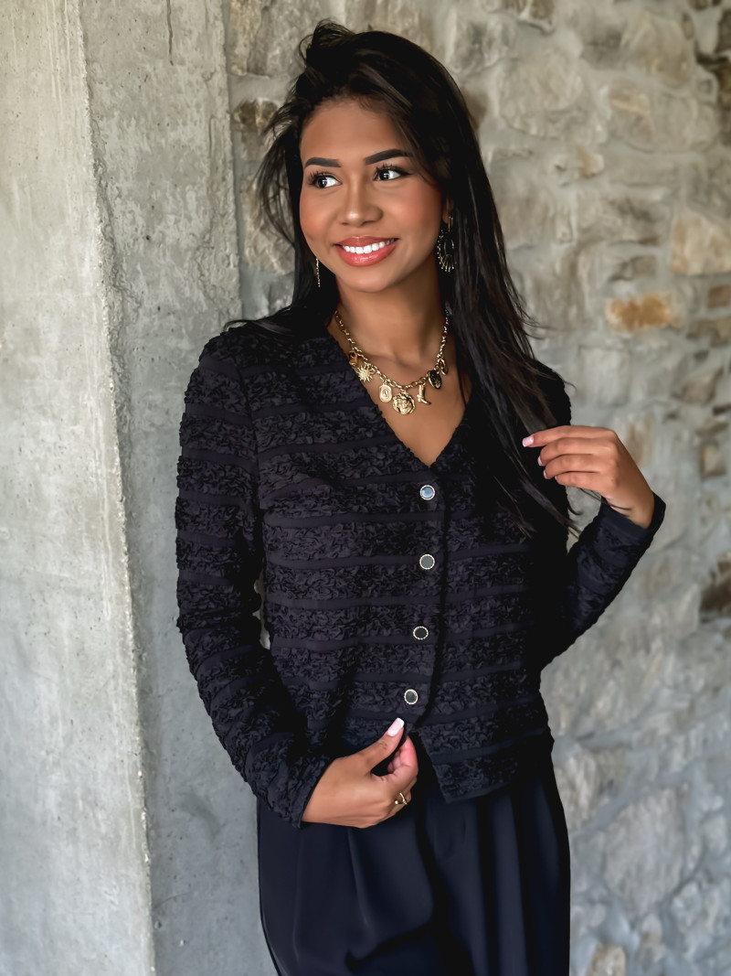 Blouse Lynnie - Noir