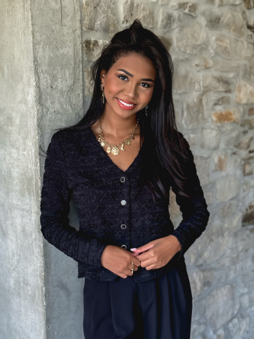 Blouse Lynnie - Noir