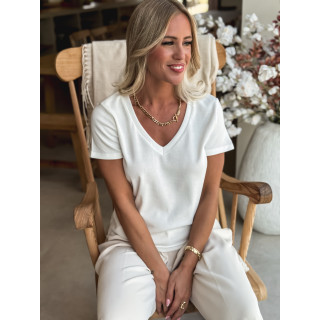 T-shirt Manuela - Blanc