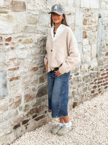 Gilet Gaïa - Beige