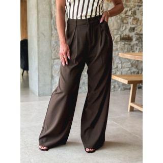 Pantalon Albina - Marron