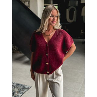 Gilet Ayline - Bordeaux