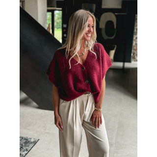 Gilet Ayline - Bordeaux