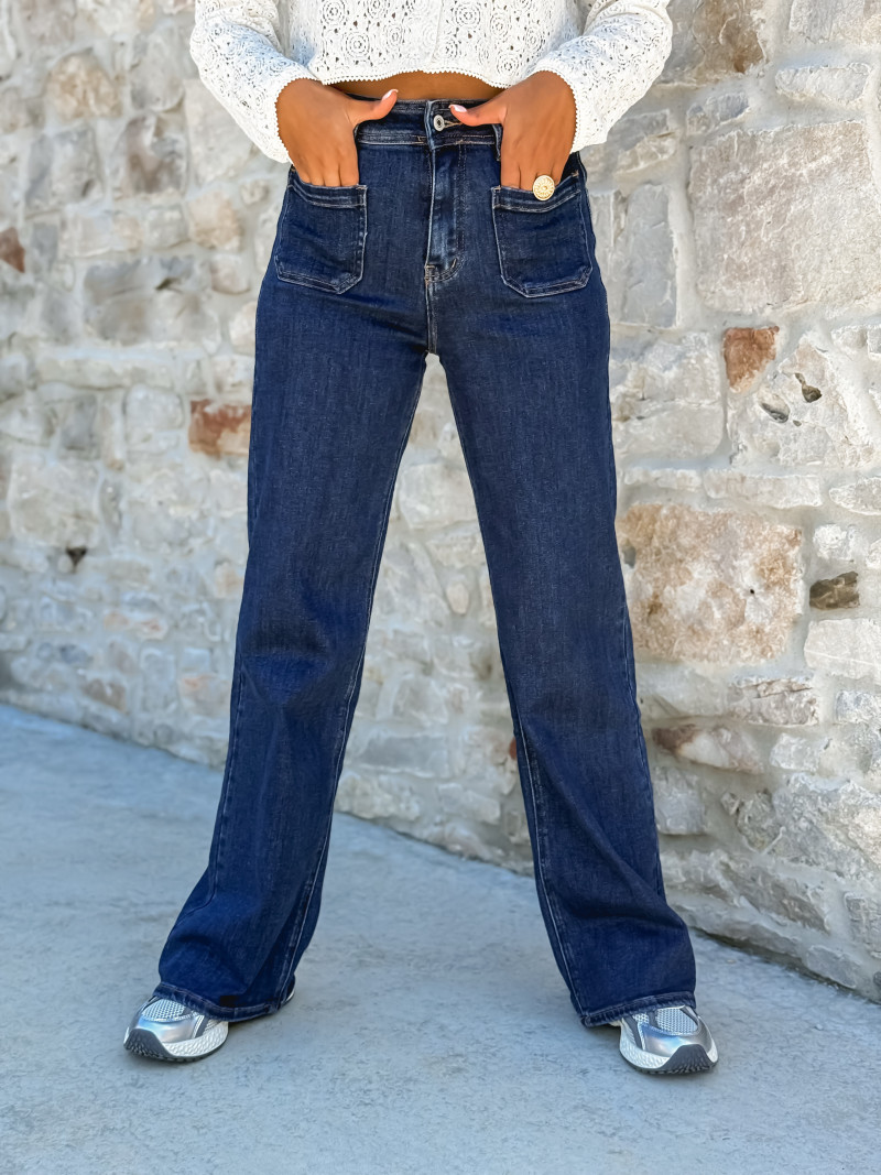 jeans  Isabeau - Bleu Foncé