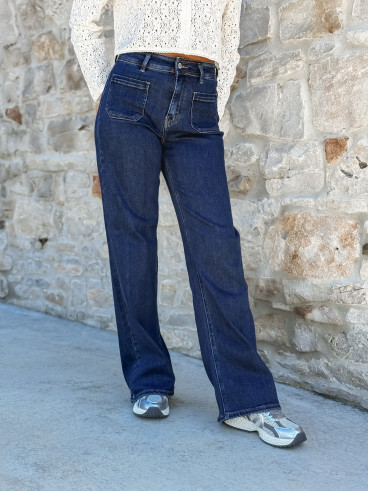 jeans  Isabeau - Bleu Foncé