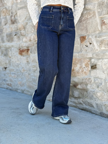 jeans  Isabeau - Bleu Foncé