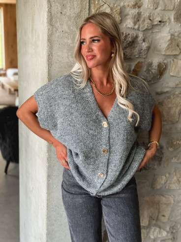 Gilet Ayline - Gris