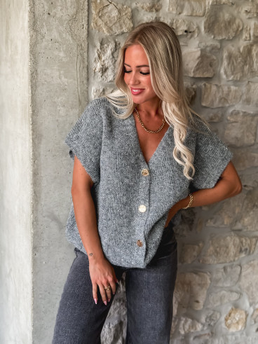 Gilet Ayline - Gris