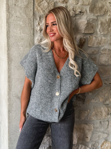 Gilet Ayline - Gris