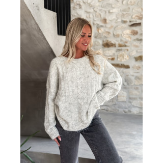 Pull Caissy - Gris Chiné
