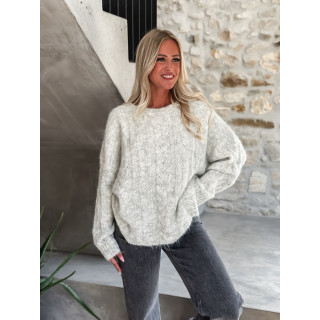 Pull Caissy - Gris Chiné