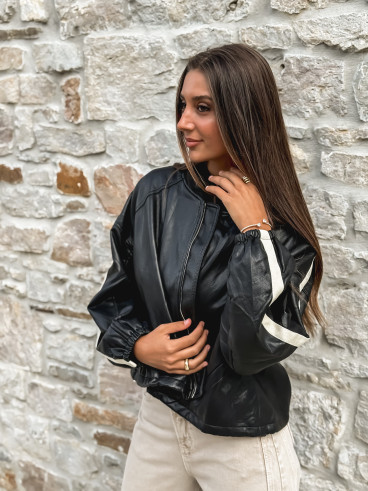 Veste Simili Madisson - Noir