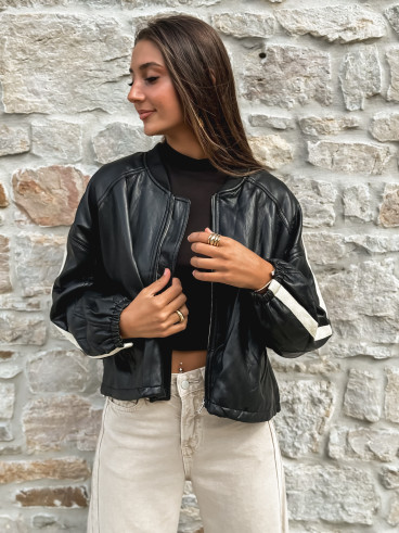 Veste Simili Madisson - Noir