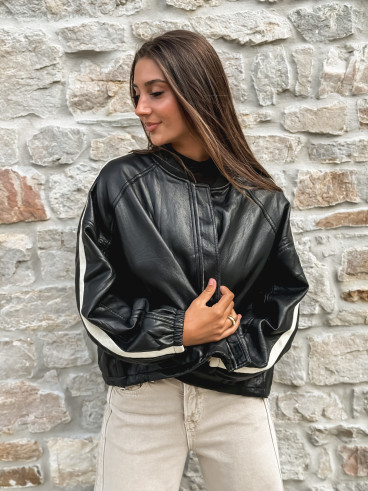 Veste Simili Madisson - Noir
