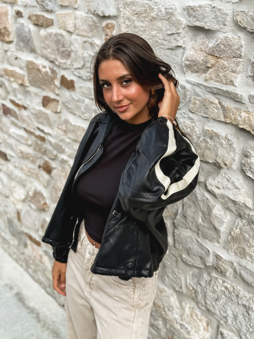 Veste Simili Madisson - Noir