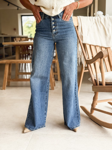 Jeans Teyssa - Bleu