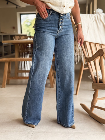 Jeans Teyssa - Bleu