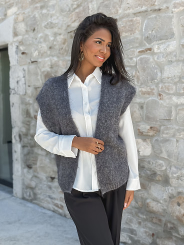 Gilet Milly - Gris Foncé