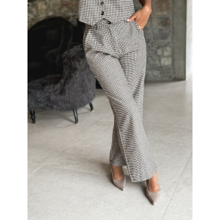 Pantalon Fionolla - Beige/chocolat