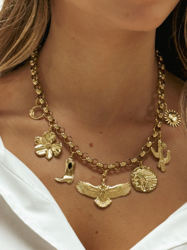 Collier Ayana - Doré