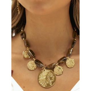 Collier Agnieszka - Choclat