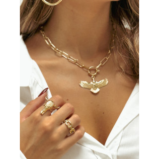 Collier Nyx - Doré