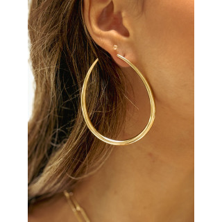 Boucles d'oreilles Edithe - Doré
