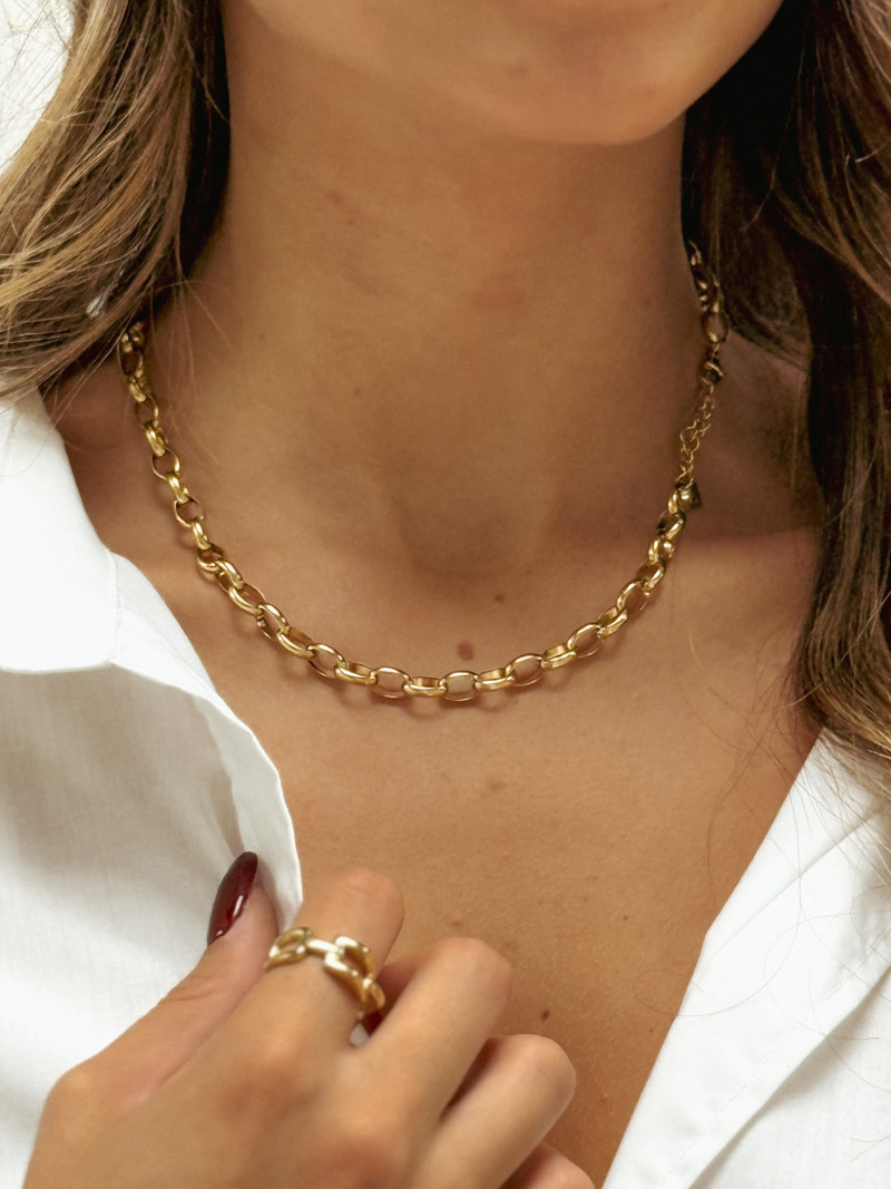 Collier Zina - Doré